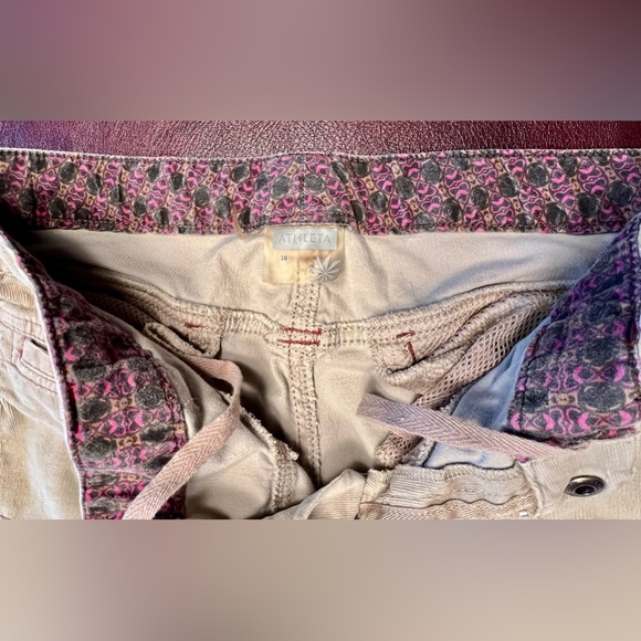 Athleta Skinny Dipper Corduroy Pants size 10 - Picture 6 of 8
